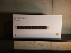Behringer Ultra-DI Pro DI800 -Channel Direct Box