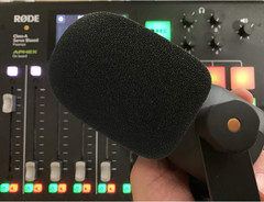 Podmic Pop Filter Foam Cover – Mic Windscreen Wind Cover Customized for Rode Pod