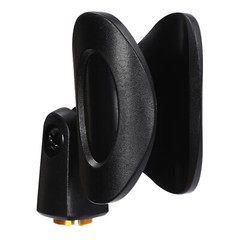 2Pcs Universal Microphone Clips Clamp Holder For Wired/ Wireless Mic Stand 180°