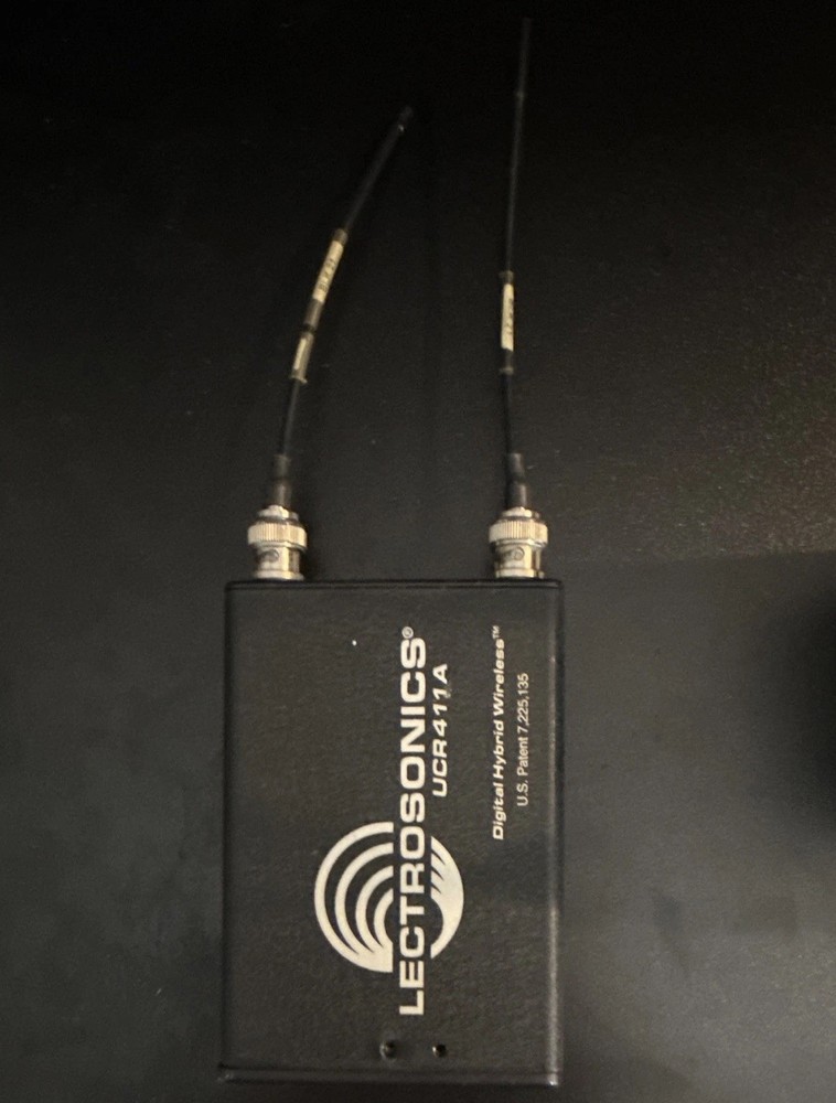 Lectrosonics UCR411A Digital Hybrid UHF Wireless Receiver Block 21 Black