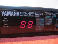 Yamaha EMP100 Guitar Studio Multi Effects Processor Tested MIJ w/ power supply