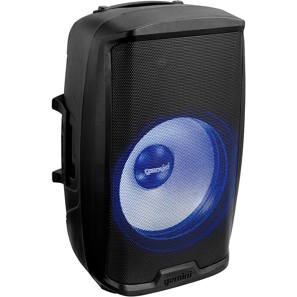 Gemini AS2115BTLT 15 in. 2000 Watt Powered Loudspeaker Bluetooth LED Lights
