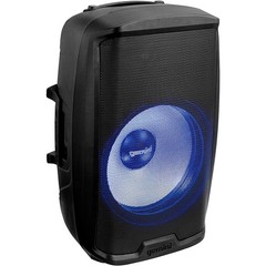 Gemini AS2115BTLT 15 in. 2000 Watt Powered Loudspeaker Bluetooth LED Lights