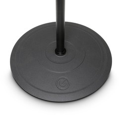 Gravity MS 2222 B Short Microphone Stand with Round Base and One Size, Black