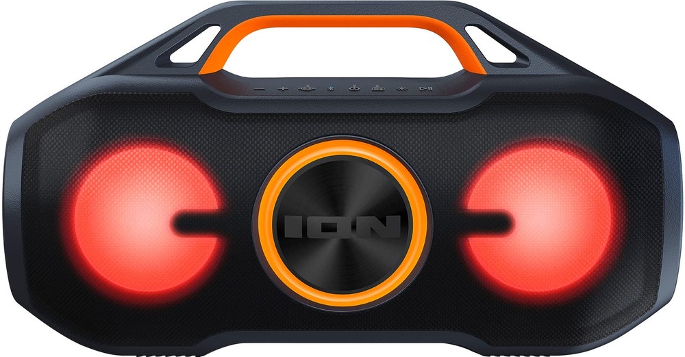 ION Audio AquaSport Max Waterproof Bluetooth Stereo Speaker