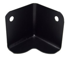 8 Pcs Metal Cabinet Corner Black DJ Enclosure Speaker Box HA-48BK 1.5″ x 1.5″