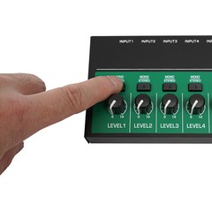 Professional Powered Mixer Power Mixing Amplifier 10 Channel Amp USB 10W