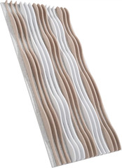 4-Pack Large 3D Acoustic Wall Panels, Soundproof Peel & Stick Decor