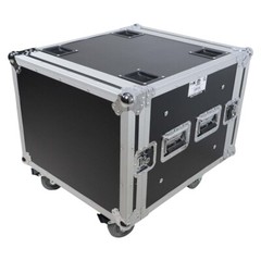 ProX T-8RSP 8U Space Shockproof Amp Rack Pro Audio ATA Flight Case 20″ Depth …