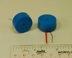 Vintage – Audio, Microphone Element. Crystal, Piezoelectric, Guitar, Ham Radio