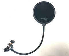 K&M 23956 PopKiller-Pop Filter with Gooseneck-Double Screen