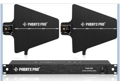 Phenyx Pro PAS-225X UHF Wireless Antenna Distribution System Bundle, Active