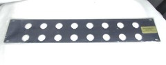 BGW Systems 2 RU 19in, 16 XLR Panel – New Old Stock, Free Shipping