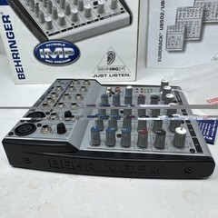 BEHRINGER EURORACK UB802 Ultra-Low Noise 8 Input 2 Bus Mixer – Unused! Read!