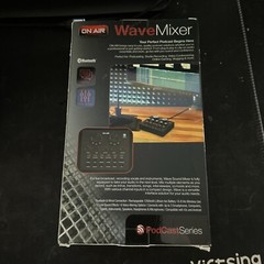 Tzumi Wave Mixer Bluetooth Multi-Channel Interface On Air Wave Mixer 7829BB New