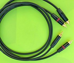 1’FT – 25FT Mogami Cable 22AWG Audiophile Interconnect Neutrik Rean RCA Plugs