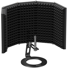 Studio Mic Shield with Ventilated Back