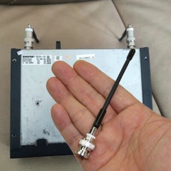 2Pcs UHF 1/4 Wave Antennas Q9 BNC Connectors for Shure Series Wireless Receiver