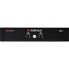 Ashly Audio Power Amplifier 2 x125W @ 4/8 Ohms or 25V/70V, 1/2 Rack Compact