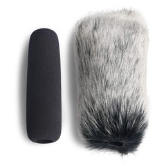 YOUSHARES VideoMic Deadcat Windscreen and Foam Cover – Outdoor/Indoor Mic Win…