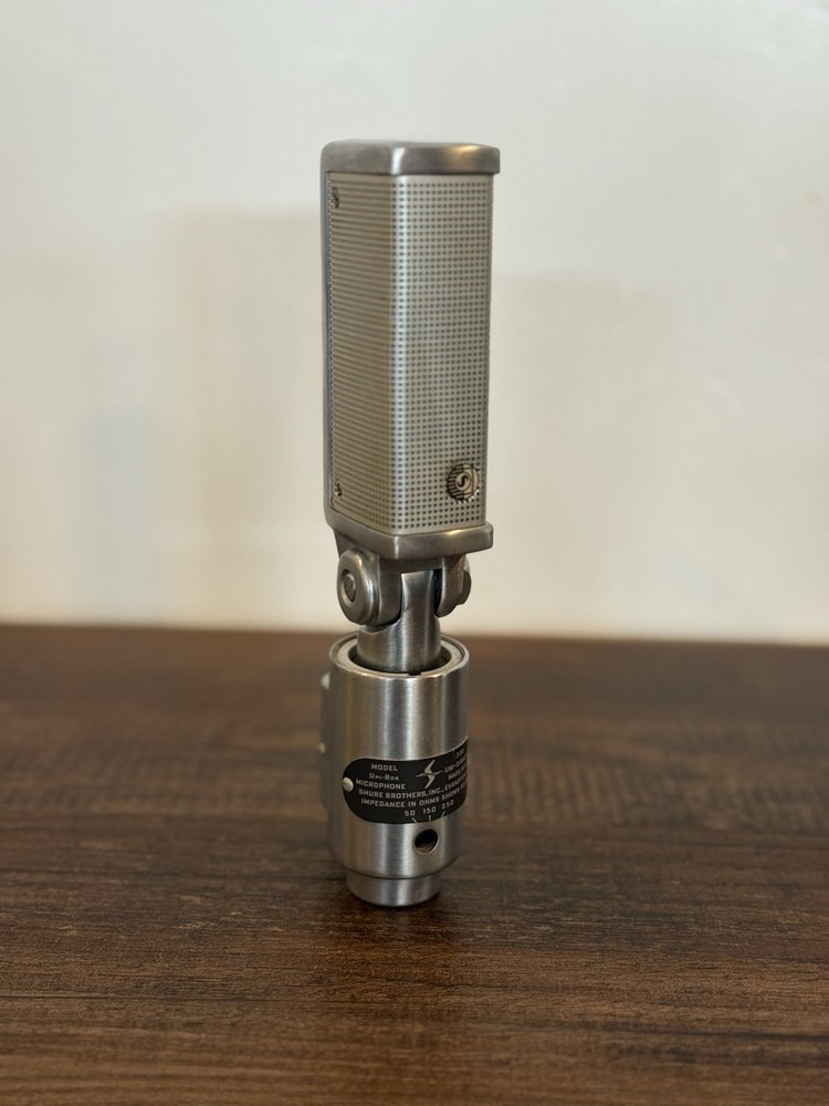 VTG SHURE 330 UNI-RON UNI-DIRECTIONAL Ribbon Microphone MINTY Condition!