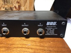 BBE 362 Sonic Maximizer Rack Mount Tested & Working