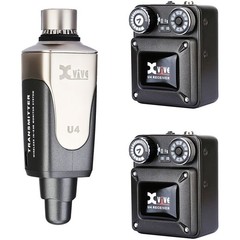 Xvive U4R2 Dual Receiver Wireless In-Ear Monitor System