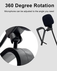 Hands-Free Car Microphone with Noise Reduction – 16.4FT Cable for All Vehicles