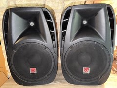 (2) Rockville RPG2X12 12” 8 ohm Woofer w/ 1” Titanium Diaphragm Tweeter. Video!