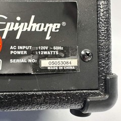 Epiphone Studio 10EQx 10W 8 ohm Single Channel Sound Amplifier AMPG1US1BLK