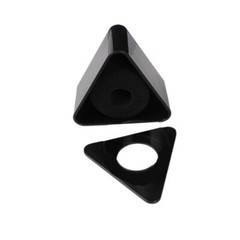 Triangular Practical Mic Logo Flag Microphone Logo Station for Meeting Interview