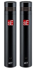 Pair Se Electronics sE7 Small-Diaphragm Condenser Microphones Recording Mics