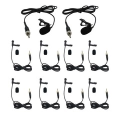 10x Lapel Lavalier Microphone for Sennheiser EW100 SK100 G1 G2 G3 MKE2 EW500 ME2