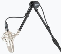 On-Stage SB96 Tripod Studio Mic Boom with 7″ Mini Boom Extension and Casters