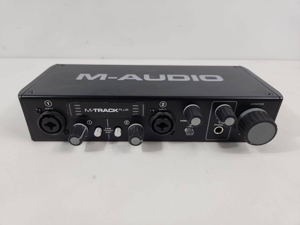 M-Audio M-Track Plus 2 USB Audio/MIDI Interface 2 Channel