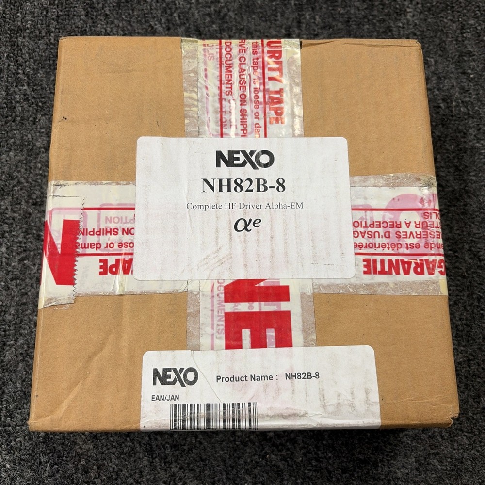 NEXO NH82B-8 Made In Italy Complete HF Driver-EM Unopened In Box Untested