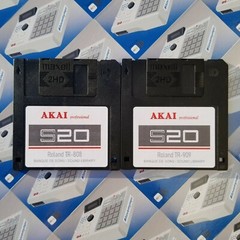 TR-808 & 909 Sounds for Akai S20/REMIX 88 Drum Kit Sample Pack Floppy Disk