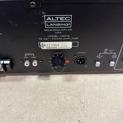 Altec Lansing 1407A Power Amplifier Works Tested Professional Commercial 30726
