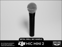 DJI Mic Mini 2 Traditional Microphone Grip Interview Handle SM58 Style Magnetic