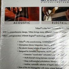 New Sealed Spectrasonics TRILIAN 1.5 Total Bass USB Virtual Instrument
