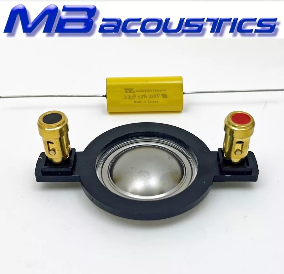 ORIGINAL VOICE COIL DIAPHRAGM FOR MB ACOUSTICS HF DRIVER MB24, SHIPS FROM USA