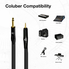 1/4″ TS Male to 3.5 TS Unbalanced Cable – Custom Length, Color Professional Cord