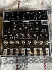 Soma Laboratory Lyra-8 Black Drone Synthesizer with deck saver