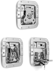 Road Case Spring Loaded Recessed Latch, 4 Pack Heavy Duty Recessed Butterfly Twi