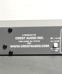 Crest Performance CPQ 1131 Rack-Mount 31-Band Mono Graphic Equalizer System