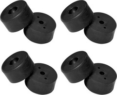 1 or 8 Rubber Ft Bumper Amp Speaker Guitar Amplifier Cabinet Rubber Bumper 1.5″