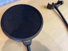 DragonPad Professional Microphone Pop Filter Shield with Clip