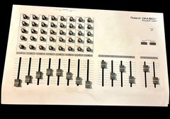 Vintage Roland DM-80F Fader Unit – UNTESTED Audio Mixer Sound Engineer Equipment
