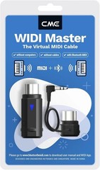 WIDI Master Bluetooth MIDI Adapter | 5-pin DIN, Ultra Low 3ms Latency, No Ba…