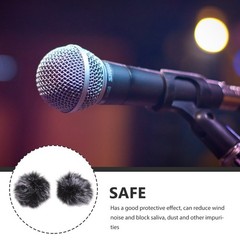 2Pcs Splash-proof Microphone Sleeve Practical Professional Microphone Cover